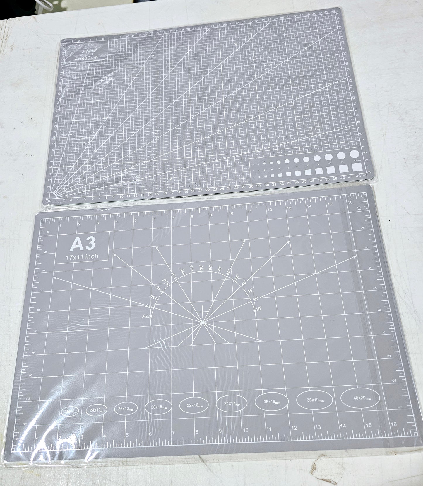 A3 cutting mat double side borde for scrapbooking art and craft