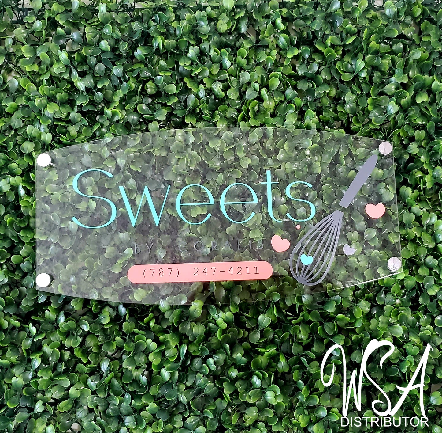 Acrylic for home signs