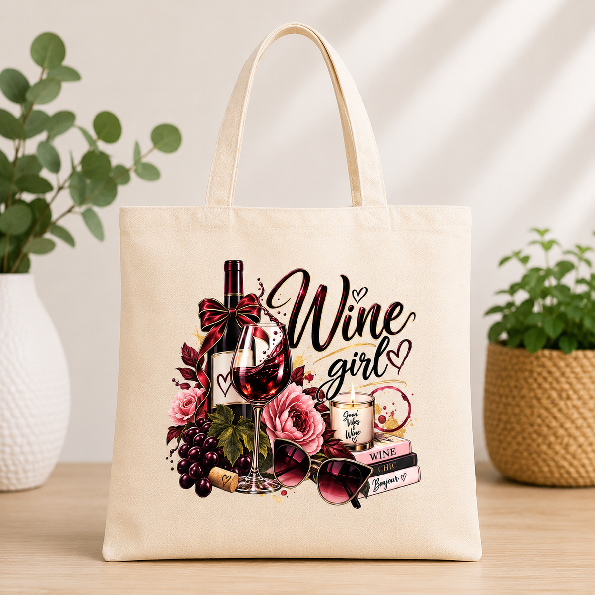 Wine Tote Bag