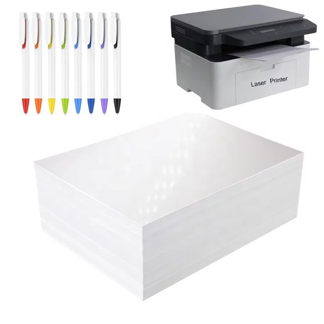 laser heat transfer paper for pen 5 sheets