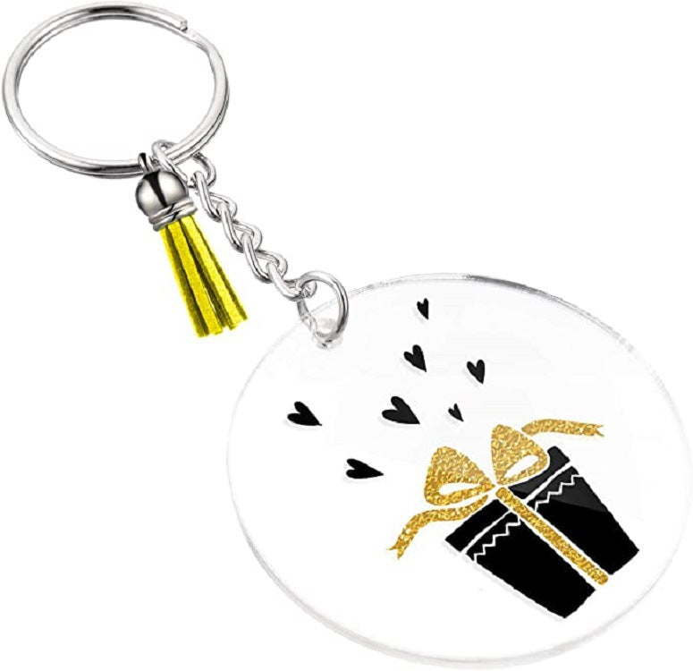 Acrylic keychain set 2 inches