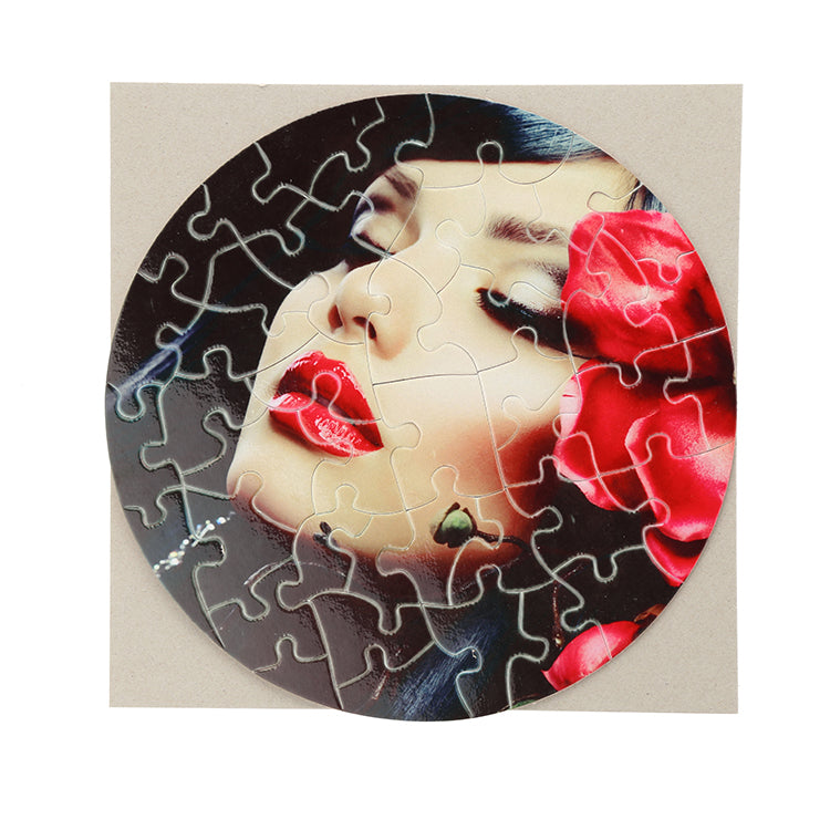 puzzle circle shape