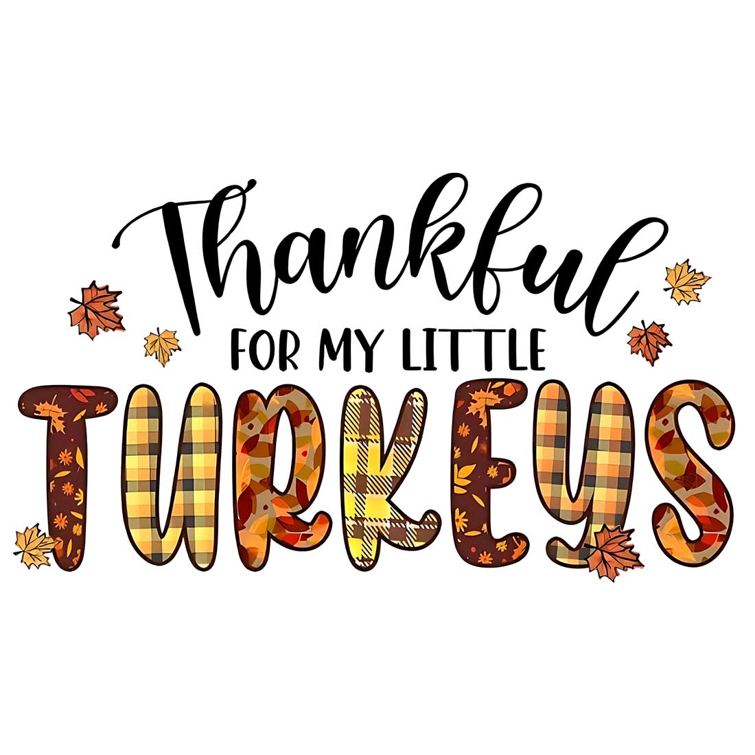 DTF transfer THANKSGIVING27