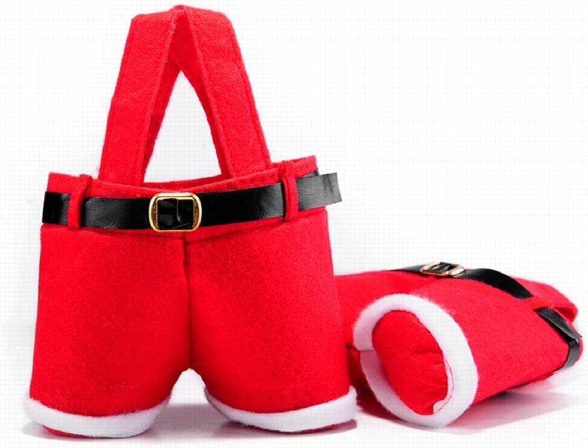 santa pants candy or coquito bag