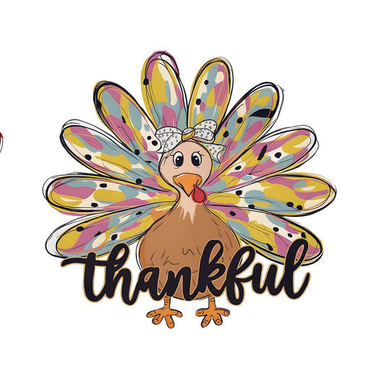 DTF transfer THANKSGIVING92