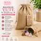 3.54"x4.72" Kraft linen bags