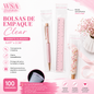 bolsas de empaque 6.69"x2.36" 100pcs