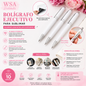 Aluminum sublimation pen with silver metal