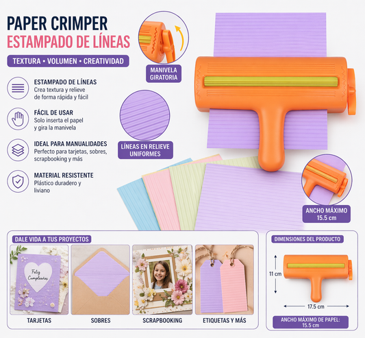 sellador decorativo para papel