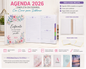 agenda A5 2026 para sublimar