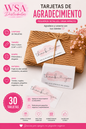 30 Tarjetas de Agradecimiento para Small Business