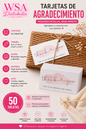 **50 Tarjetas de Agradecimiento Aesthetic para Small Business**