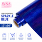 vinilo adhesivo sparkle blue 12"x36"