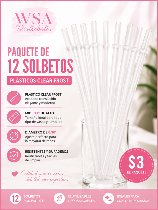 sorbetos pqt de 12