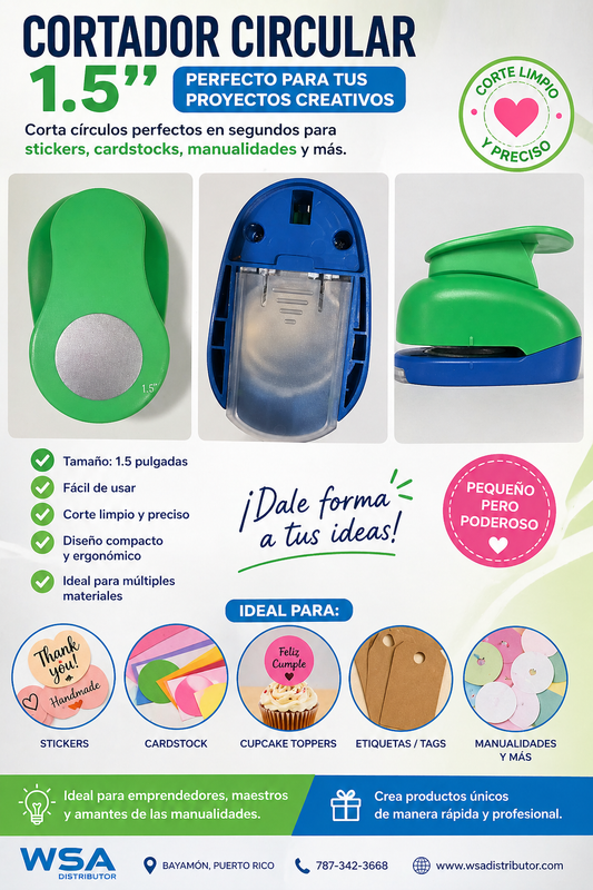 1.5 hole punch paper cutter