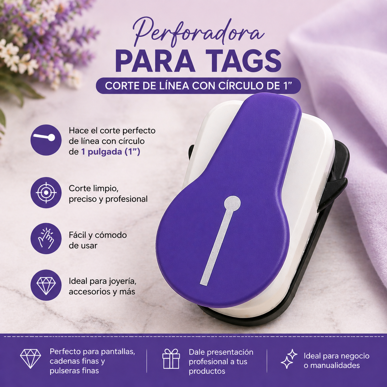 cortador para hacer tarjetas de aretes