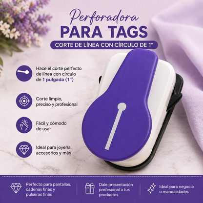 cortador para hacer tarjetas de aretes