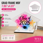 MDF grad frame