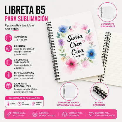 B5 large notebook