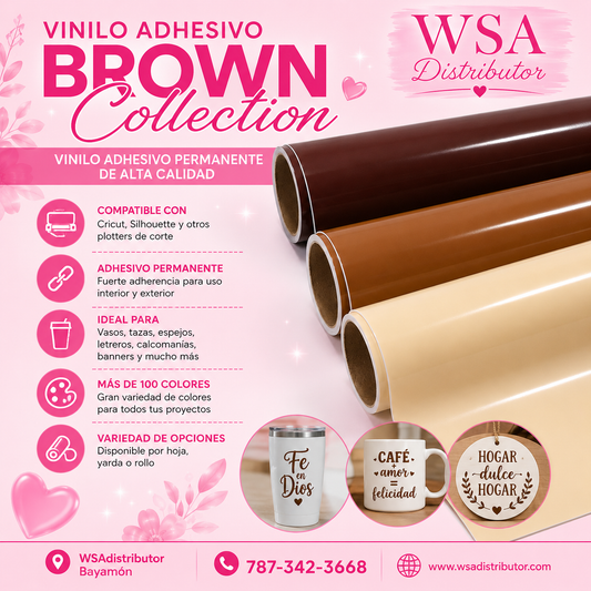 vinilo adhesivo brown collection 12"x36"