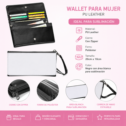 Wallet para Mujer Sublimable