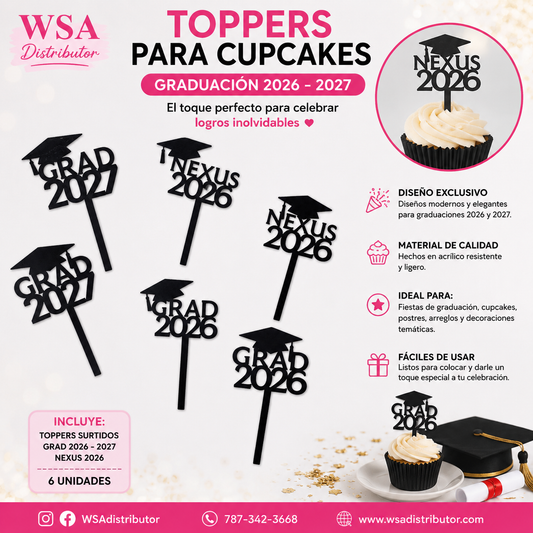 cupcake toppers 12pc