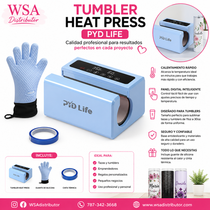 HTVRONT 120V Tumbler Heat Press