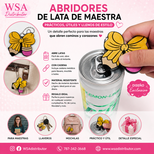 Maestra abridor de lata