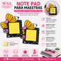 Note pad base personalizada