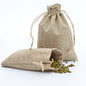 3.9"x5.5" Kraft linnen bags