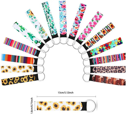 lanyard Neoprene Rubber Key chain