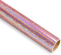 holographic sparkle pink adhesive vinyl