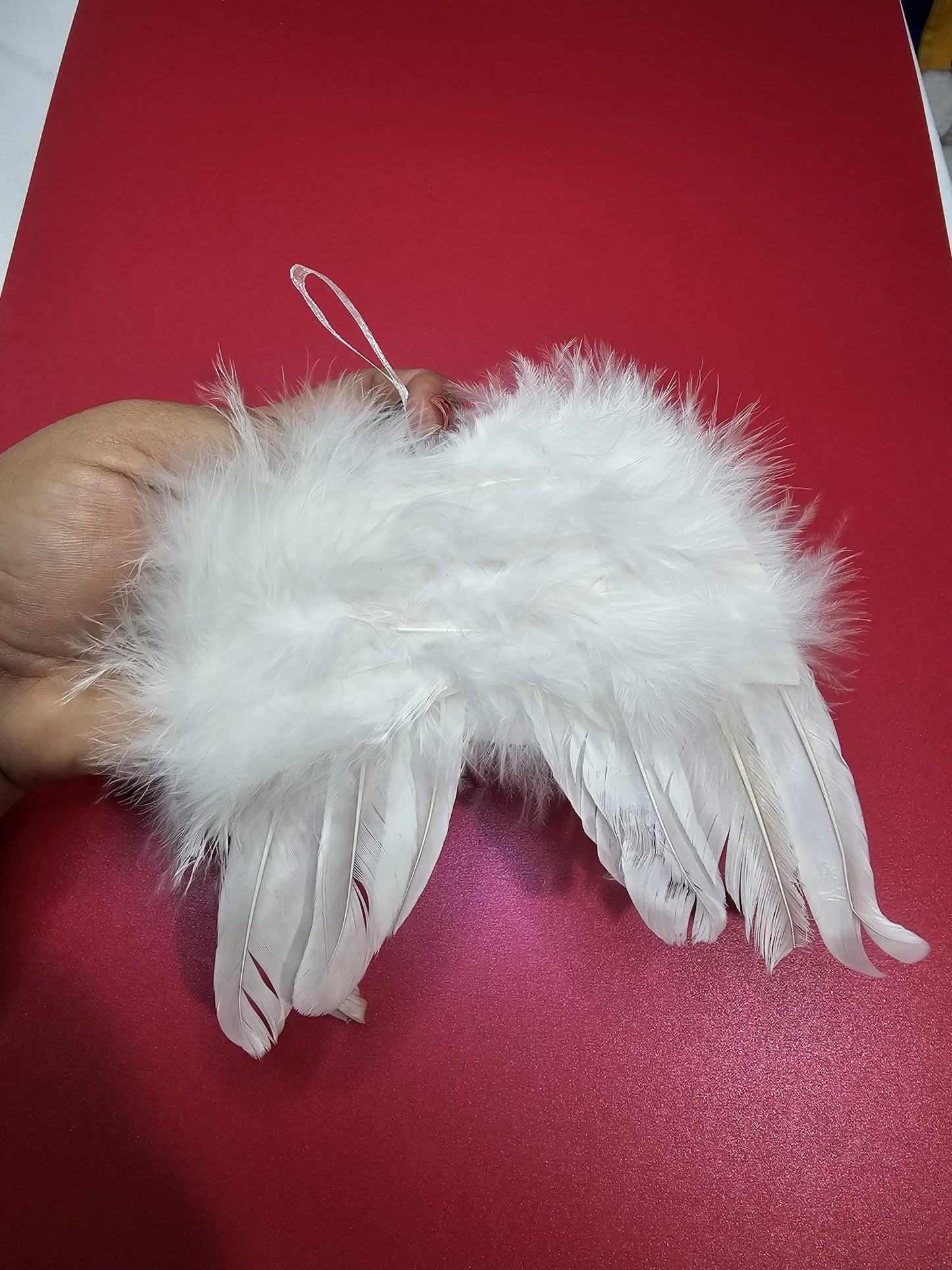 mdf ornament with angel wings