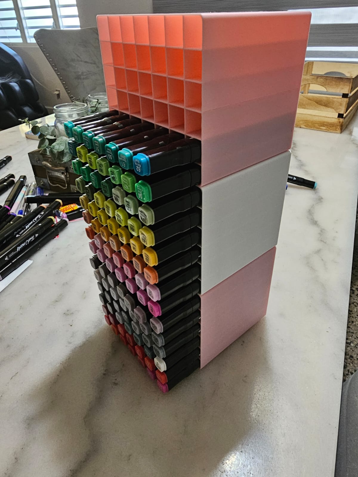 organizador de marcadores