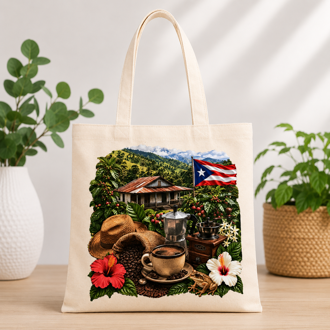 Café Tote Bag