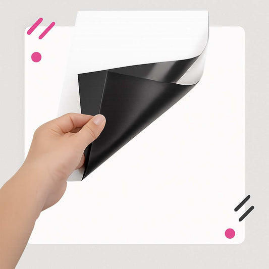 Magnetic sheet glossy