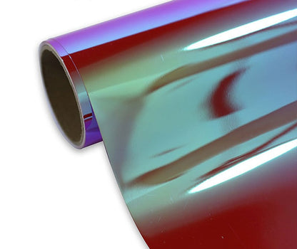 vinilo adhesivo opal fierce red yarda 12"x36"
