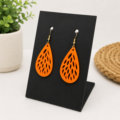 Aretes ala de mariposa