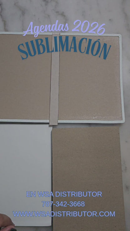 agenda 2026 spanish sublimation