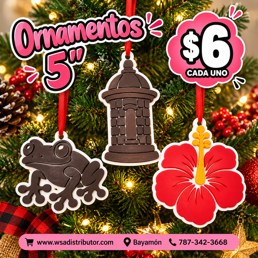 Ornamentos Recuerdos de nuestra isla