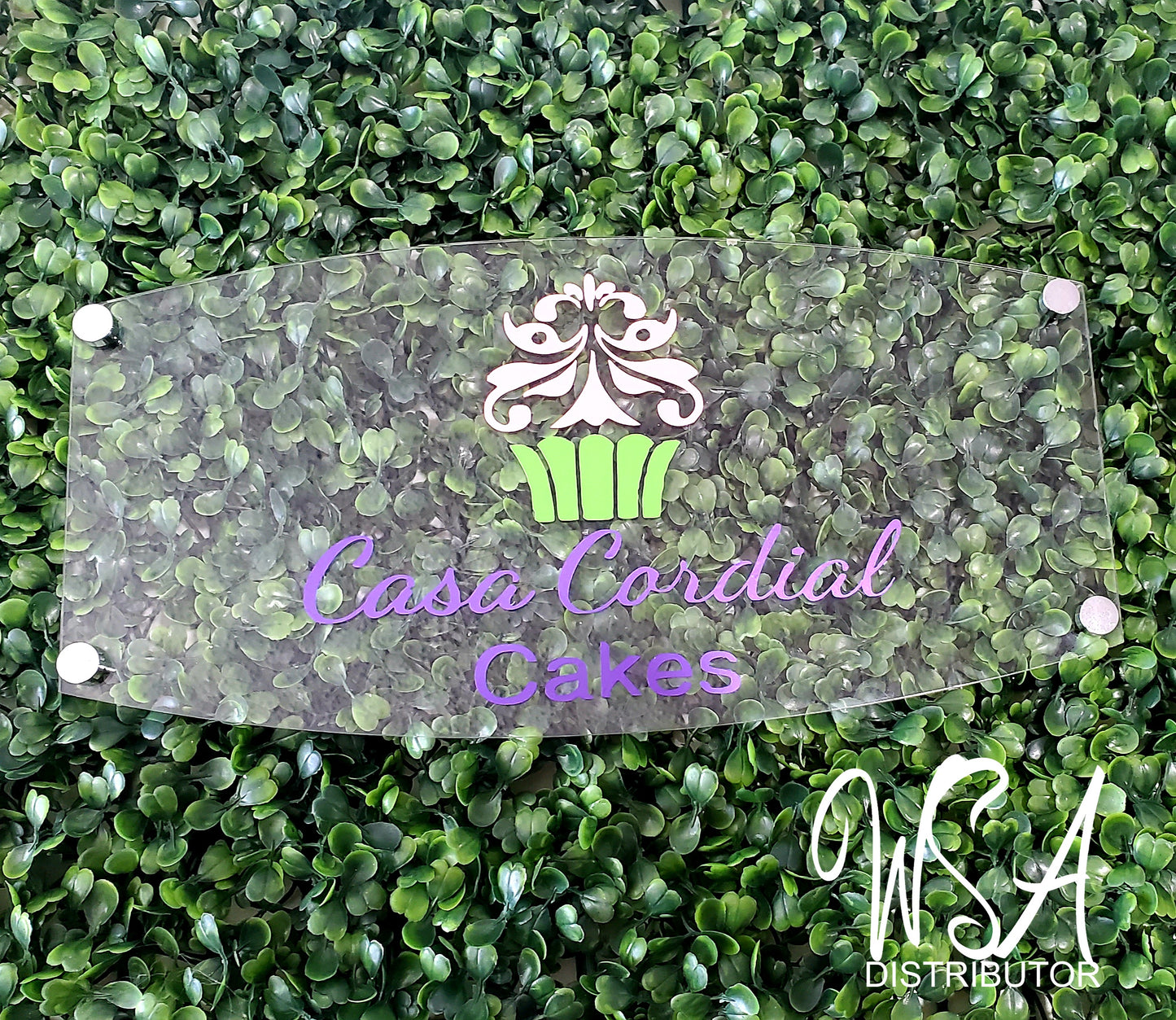 Acrylic for home signs