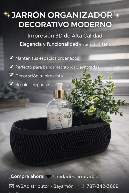 Decorative vase made here