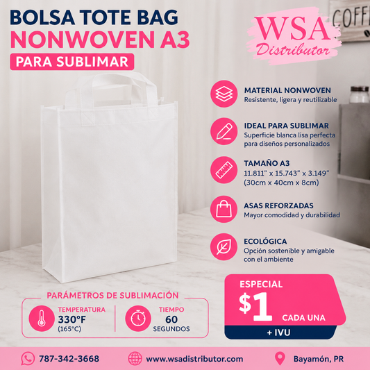 Tote bag economy A3