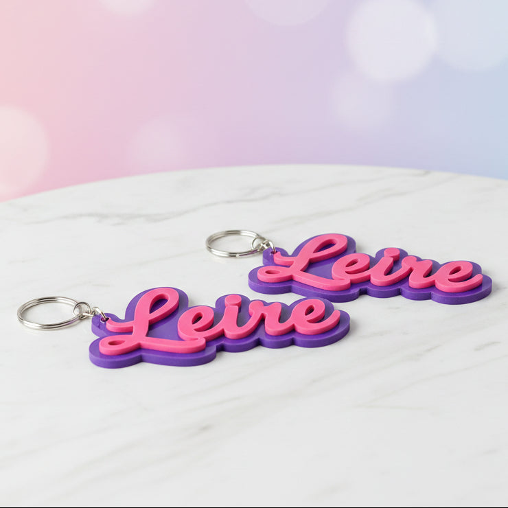 Llavero 3D personalizado