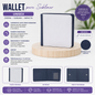Unisex small wallet for sublimation