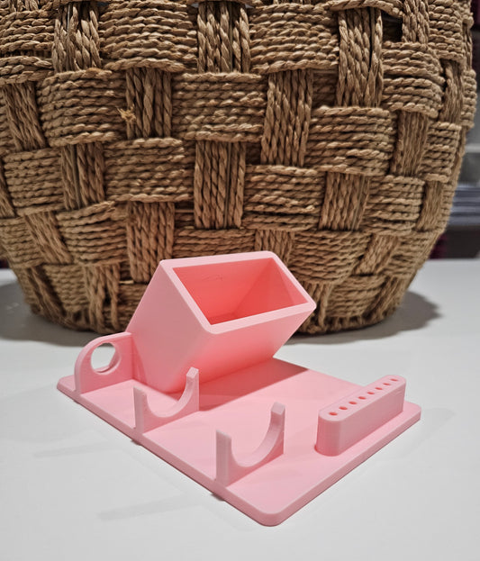 Nail machine organizer