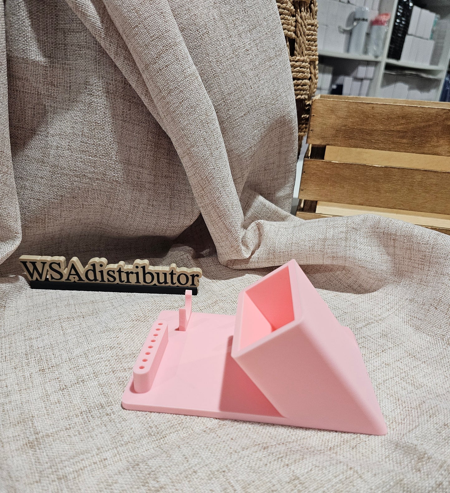 Organizador para maquina de uñas
