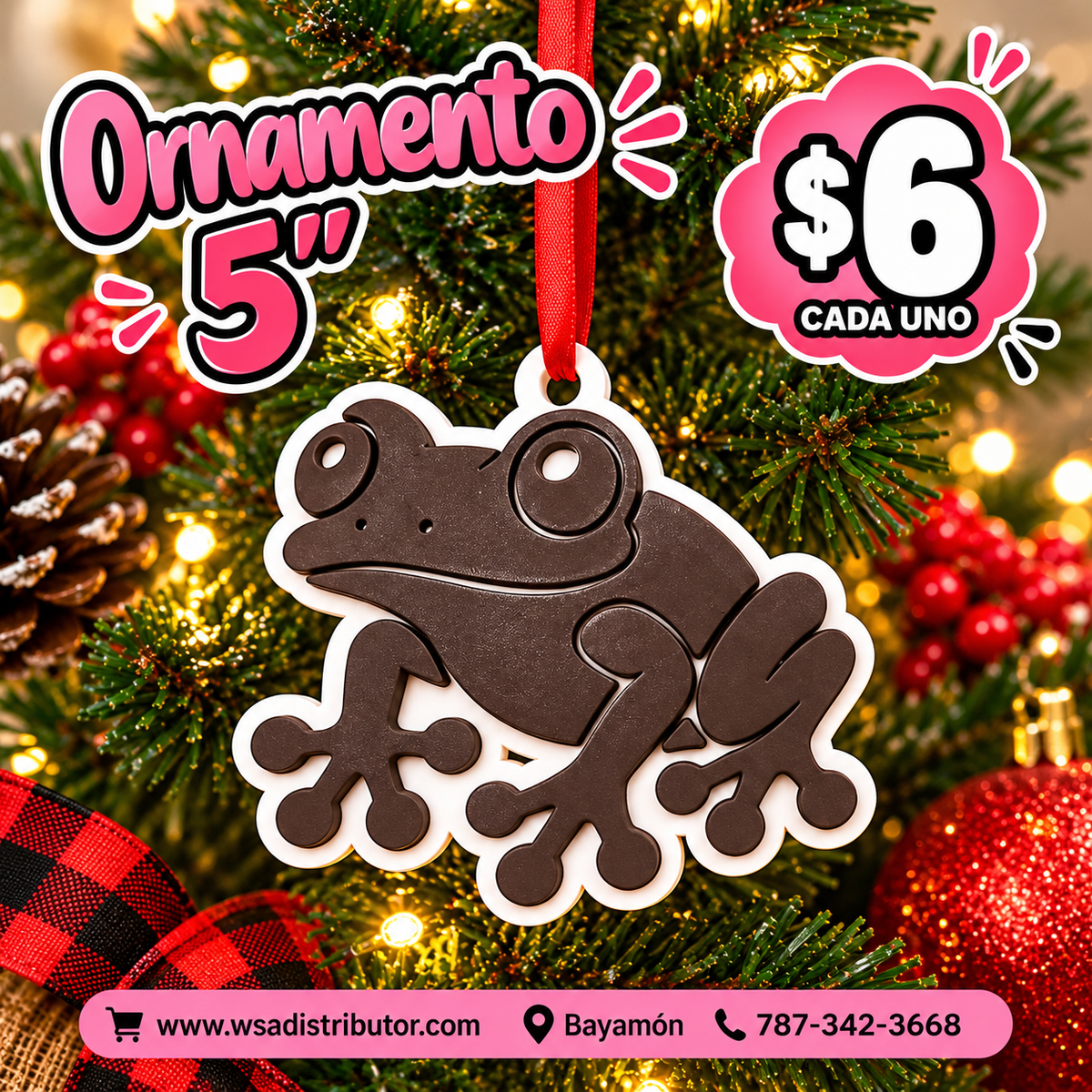 Ornamentos Recuerdos de nuestra isla