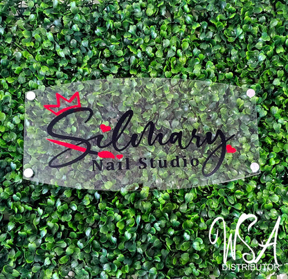 Acrylic for home signs