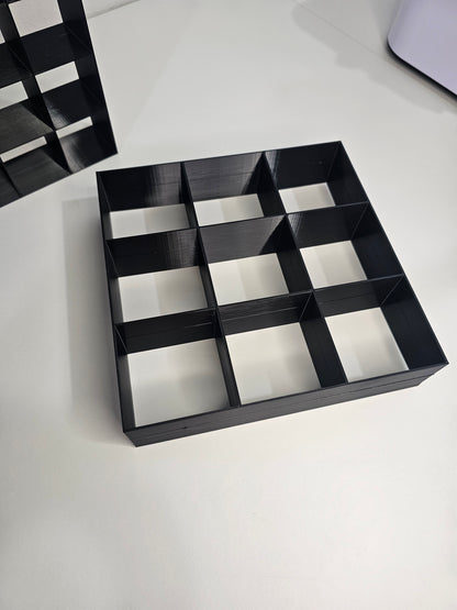 Cortador de Hojaldre Múltiple 9 espacios de 2.5"